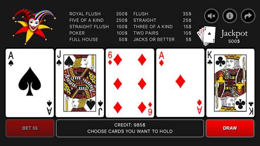 Video Poker 4Fun screenshot 1