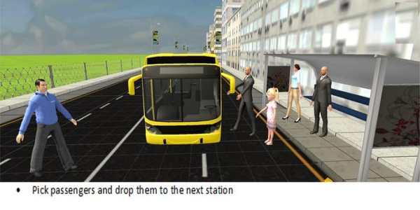 Kota Penumpang Bus Simulator screenshot 1