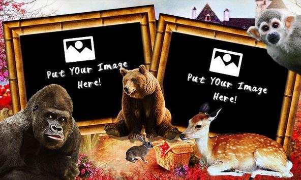 Wild Animal Dual Photo Frames screenshot 5