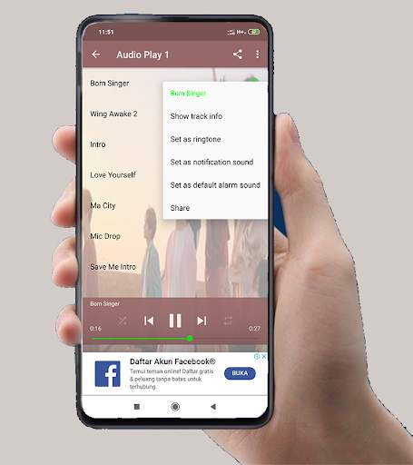BTS All Ringtones 3 تصوير الشاشة