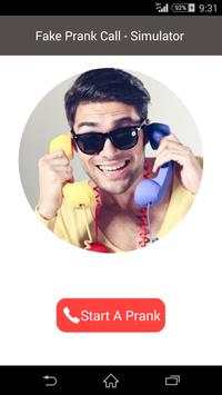 Fake Prank Call - Simulator screenshot 1