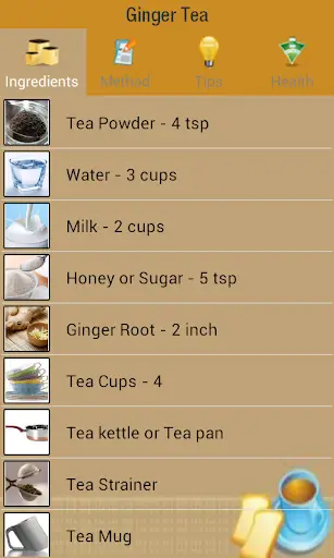 Tea Recipes screenshot 3