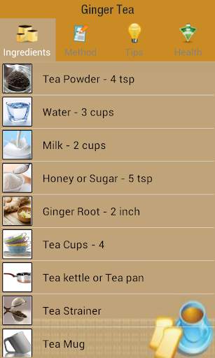 Tea Recipes screenshot 3