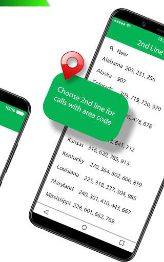 2nd Line: Second Phone Number screenshot 2