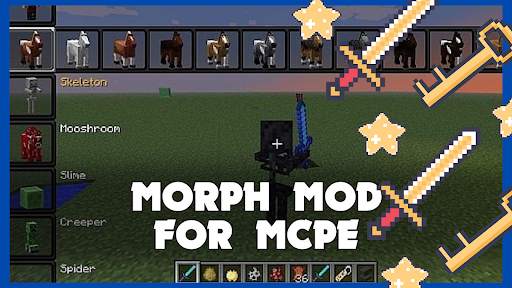 Morph Mod for Minecraft Skin. screenshot 2