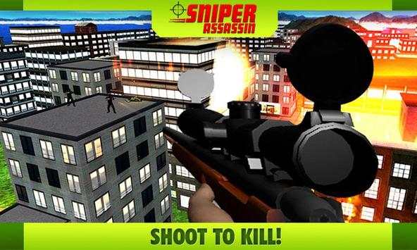 Crime City Sniper Assassin 3D screenshot 7