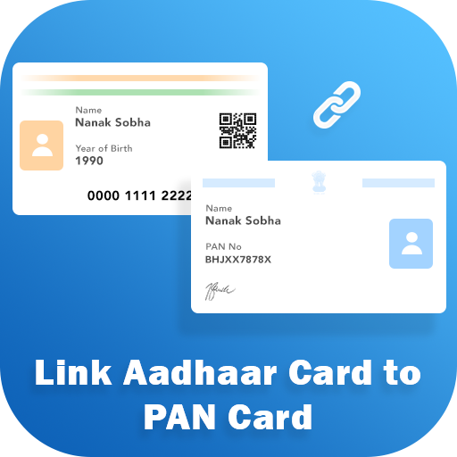 Link PAN Card with Aadhar Card 2021 Guide icon