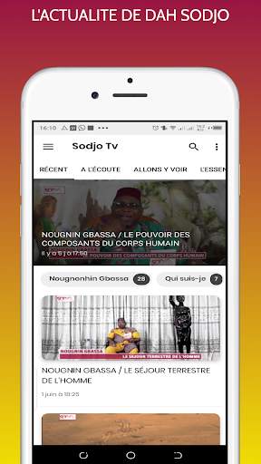 Sodjo TV : Dah Sodjo en direct screenshot 3