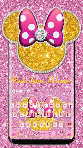 Teclado Glitter Minnies Bow screenshot 1