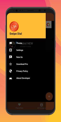 Swipe Dial - Swipe dialer app screenshot 5