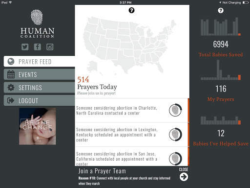 Human Coalition Prayer App screenshot 7
