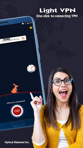 Light VPN - Free Unlimited VPN & Fast Super VPN screenshot 2