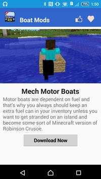 Boat Mod Untuk MCPE ' screenshot 5