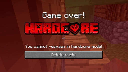 Hardcore Mod for Minecraft PE screenshot 1