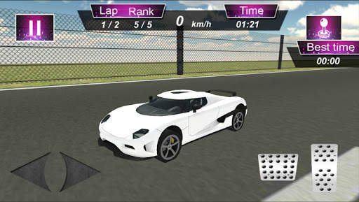 Turbo Car Racing Classic Nitro screenshot 3