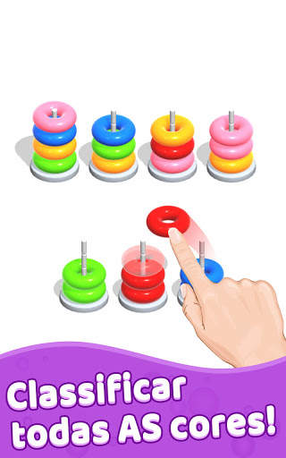 Color Hoop Stack - Sort Puzzle screenshot 9