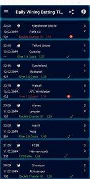 Daily Wining Betting Tips screenshot 2