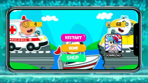 Wolfoo Cartoon familly : Driving screenshot 4