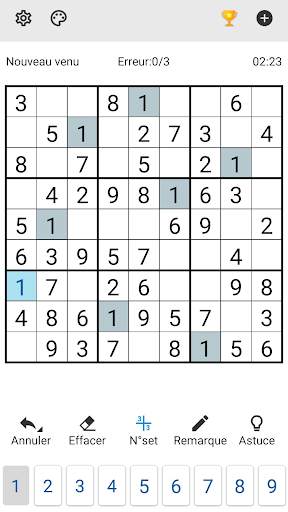 Sudoku screenshot 1