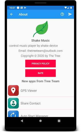 Shake Music - Control Music Player By Shake Device screenshot 5