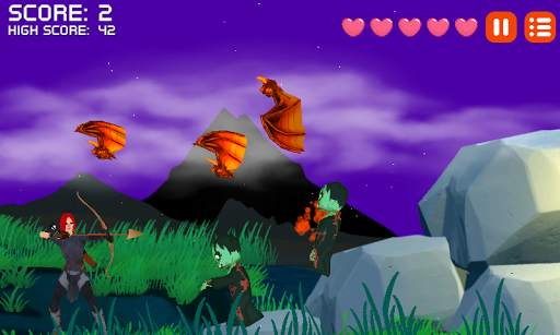 Zombies and Huntress Archery screenshot 5