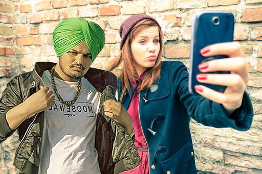 Selfie With Sidhu Moose Wala - Photo Editor screenshot 5
