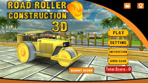 Road Roller Construction 3D screenshot 1