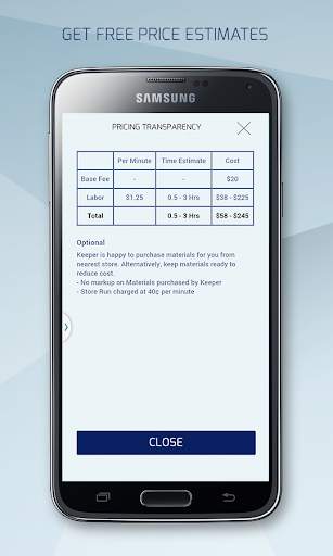 Keepe - Handyman on Demand screenshot 6