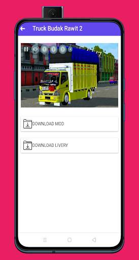 Mod Truck Bussid Budak Rawit Terlengkap screenshot 2
