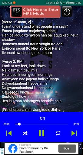BTS Song offline screenshot 4