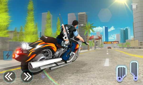 Sniper 3d Assassin: Moto Rider Shooter screenshot 2