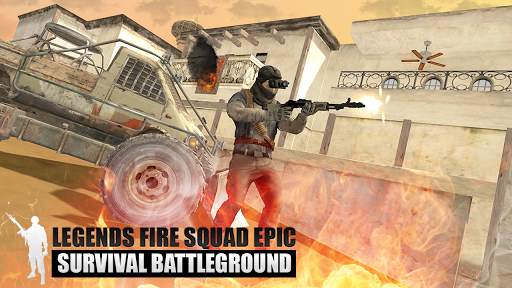 Legends Fire Fire Epic Survival Squad Battleground screenshot 1