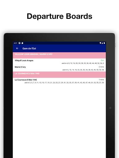 Paris Metro – official metro map and train times screenshot 18