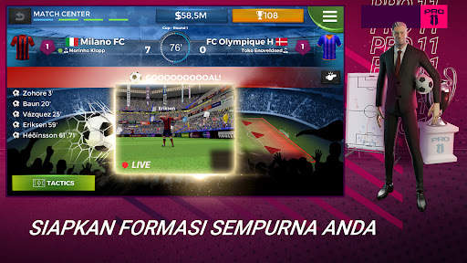 Pro 11 - Football Manager Game screenshot 1