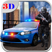 Traffic Police Car Chase Sim icon