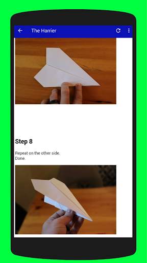 Easy Paper Airplane Folding Tutorials 3 تصوير الشاشة