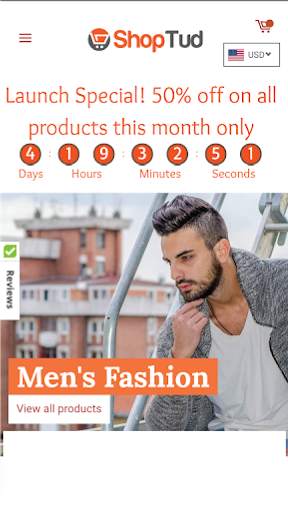 ShopTud - Online Shopping App 1 تصوير الشاشة
