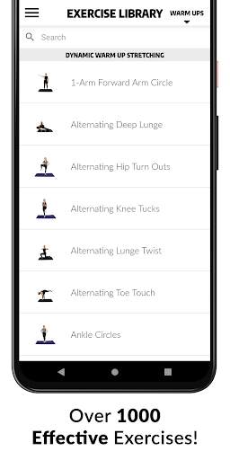 Exerprise Workout Meal Planner स्क्रीनशॉट 8