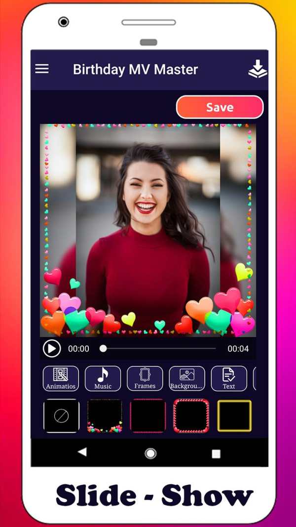 birthday video maker 2022 screenshot 6
