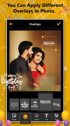 Happy Birthday Video Maker screenshot 3