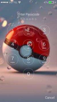 Lock screen for Pokeball 2 تصوير الشاشة