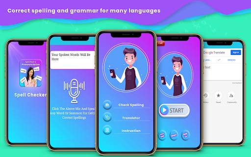 Correct Spelling Voice Spell Checker Pronunciation screenshot 1