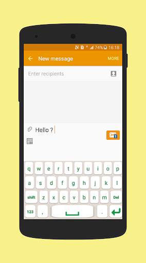 Keyboard Galaxy J7 and J6 2019 screenshot 2
