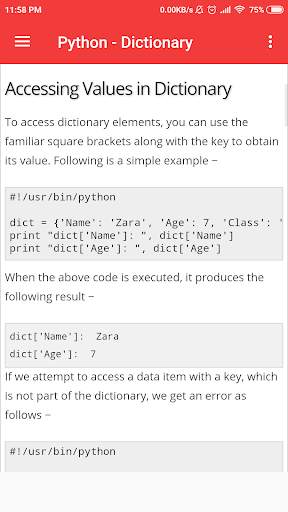 Python 3 Tutorials | Learn Python Offline screenshot 5