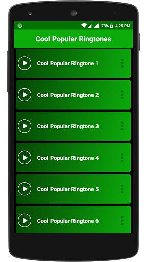 Cool Popular Ringtones screenshot 3
