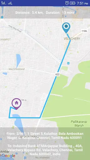 Maps Application screenshot 6