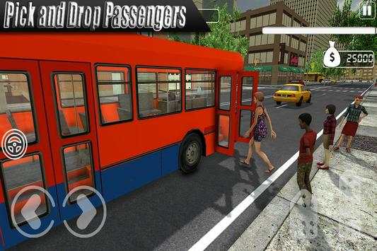 Coach Bus Simulator 2018:City Transport Driver PRO screenshot 4