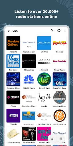 VRadio - Online Radio App screenshot 1