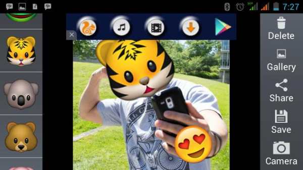 CAMERA STICKER FX screenshot 2
