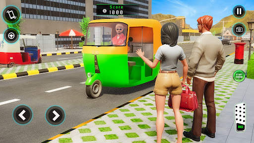 Auto Rickshaw Driving Games screenshot 4
